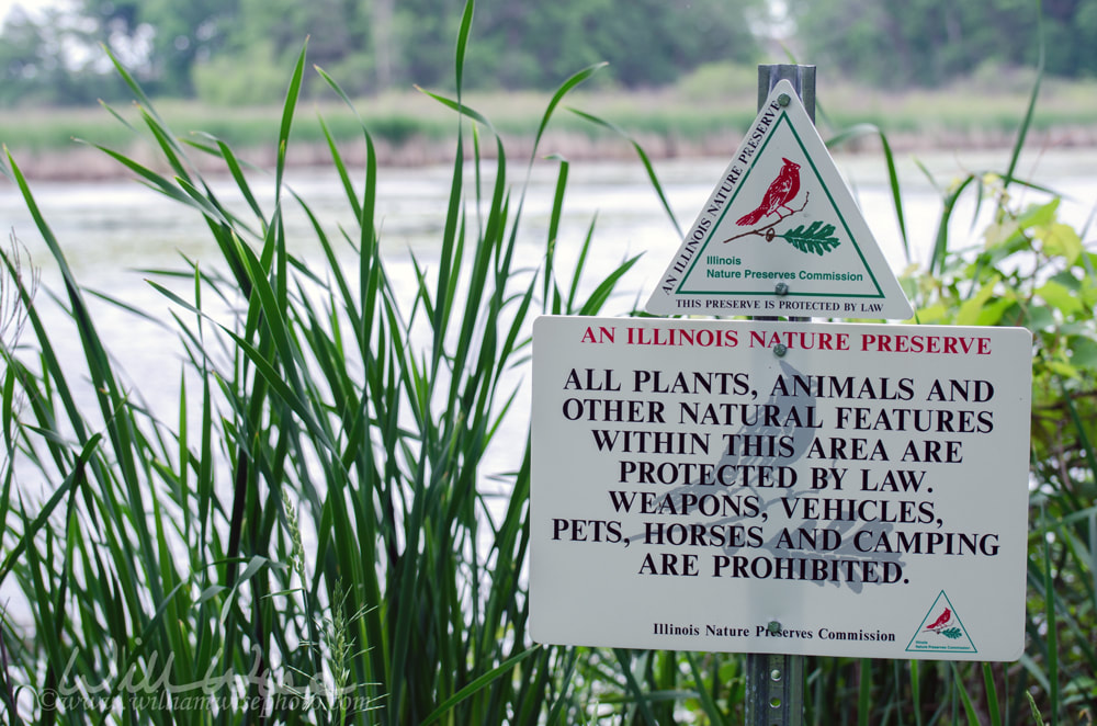 Wildlife Refuge Nature Preserve Sign Exner Marsh Picture