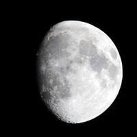 Waxing Gibbous Moon Picture