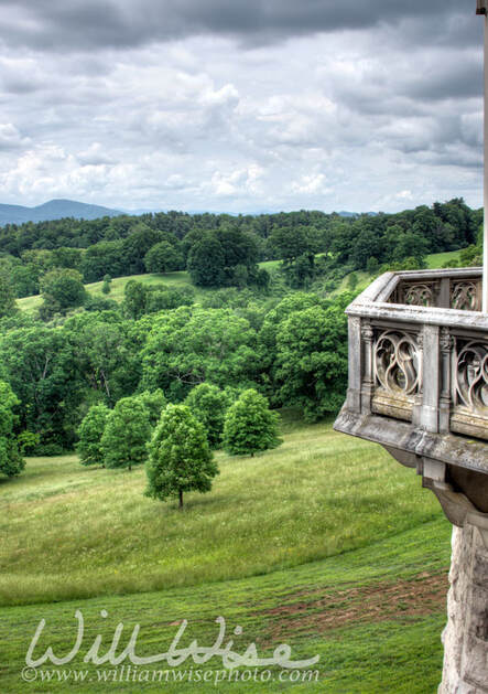 Rain Clouds over Pisgah Mountains, Biltmore Estate Picture